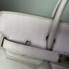 Birkin 25 Saddle stitch authentic hand-sewn Rose Sakura Swift Leather with Palladium/Gold HardwareHand stitched Handcrafted