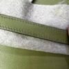 Birkin 25  Hand stitched Saddle stitch Vert Fizz Swift Palladium Hardware Vert Criquet authentic hand-sewn  Handcrafted