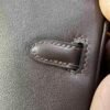 Birkin 25 Sellier Rouge Sellier Swift Leather with Palladium/Gold Hardware Palladium  Hardware