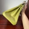 Birkin 25  Hand stitched Saddle stitch Vert Fizz Swift Palladium Hardware Vert Criquet authentic hand-sewn  Handcrafted