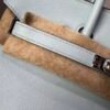 Birkin 25 Hand stitched  Handcrafted authentic hand-sewn Vert Fizz Swift Leather with Palladium Hardware Palladium  Hardware authentic hand-sewn