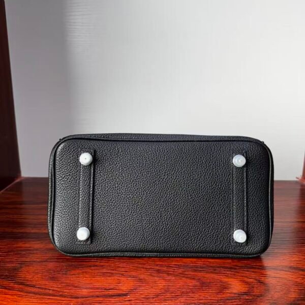 Birkin 25 Touch Noir Black Togo / Lizard, Palladium Hardware