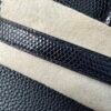 Birkin 25 Touch Noir Black Togo / Lizard, Palladium Hardware