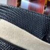 Birkin 25 Touch Noir Black Togo / Lizard, Palladium Hardware