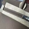 Birkin 25 Saddle stitch authentic hand-sewn Elephant Grey Togo Silver Hardware Hand stitched Handcrafted 16 Birkin 25 Saddle stitch authentic hand-sewn Elephant Grey Togo Silver Hardware Hand stitched Handcrafted