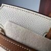 Birkin 25 Handcrafted authentic hand-sewn Togo Leather in Milkshake White & Gold, Gold Hardware Hand stitched Saddle stitch 14 Birkin 25 Handcrafted authentic hand-sewn Togo Leather in Milkshake White & Gold, Gold Hardware Hand stitched Saddle stitch