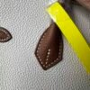 Birkin 25 Handcrafted authentic hand-sewn Togo Leather in Milkshake White & Gold, Gold Hardware Hand stitched Saddle stitch 16 Birkin 25 Handcrafted authentic hand-sewn Togo Leather in Milkshake White & Gold, Gold Hardware Hand stitched Saddle stitch