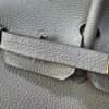 Birkin 25 Handcrafted Sellier Togo Milk White GHW Hand stitched  authentic hand-sewn