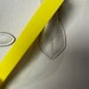 Birkin 25 Bleu Lin Swift Palladium Hardware  Jaune Milton Handmade women's handbag Biscuit-colored Swift leather