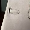 Biscuit-colored Swift leather Handmade women's handbag Birkin 25cm Birkin Rose Sakura