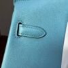 Birkin 25  Bleu Celeste 7N Swift Gold Hardware authentic hand-sewn  Saddle stitch  Handcrafted Hand stitched