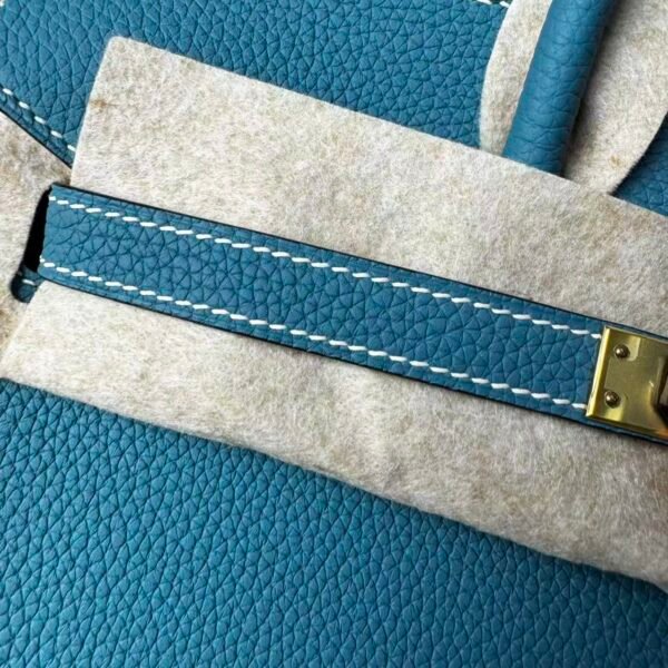 Birkin 25 New Bleu Jean Togo Gold Hardware