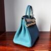Birkin 25 New Bleu Jean Togo Gold Hardware
