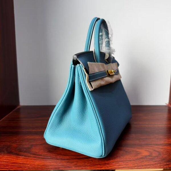 Birkin 25 New Bleu Jean Togo Gold Hardware