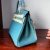 Birkin 25 New Bleu Jean Togo Gold Hardware