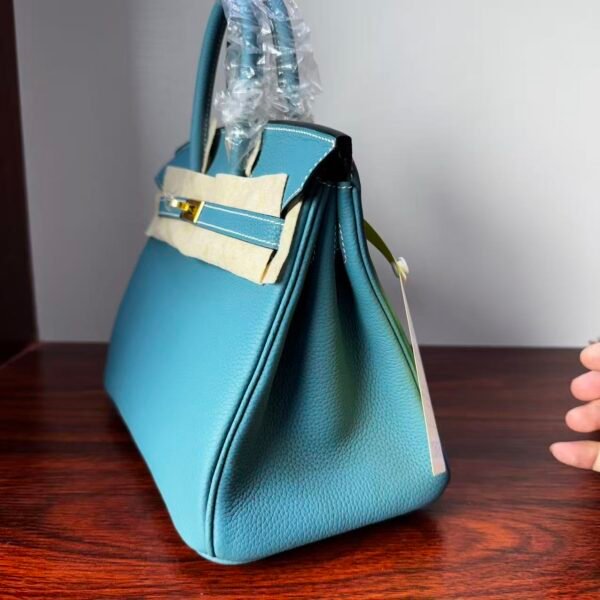 Birkin 25 New Bleu Jean Togo Gold Hardware