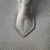 Birkin 25 authentic hand-sewn Handcrafted Pearl Grey Togo Silver sophisticated Hand stitched