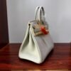 Birkin 25 authentic hand-sewn | Pearl Grey Togo | Silver Hand stitched Saddle stitch sophisticated 13 Birkin 25 authentic hand-sewn | Pearl Grey Togo | Silver Hand stitched Saddle stitch sophisticated