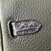Birkin 25 Hand stitched Handcrafted Graphite Grey,  Saddle stitch Niloticus Crocodile, Palladium Hardware authentic hand-sewn sophisticated