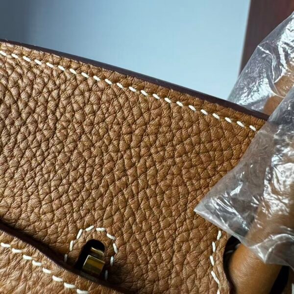 Birkin 25 Brown Togo Gold Hardware Hand stitched