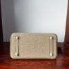 Birkin 25 Saddle stitch authentic hand-sewn Togo Leather in Trench Grey with Silver Hardware Hand stitched Handcrafted