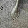 Birkin 25 Saddle stitch authentic hand-sewn in Malta Togo Leather with Silver Hardware Hand stitched Handcrafted 18 Birkin 25 Saddle stitch authentic hand-sewn in Malta Togo Leather with Silver Hardware Hand stitched Handcrafted