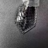 Birkin 25 Hand stitched Handcrafted Black Swift & Lizard Skin, Silver Touch Hardware Saddle stitch authentic hand-sewn 19 Birkin 25 Hand stitched Handcrafted Black Swift & Lizard Skin, Silver Touch Hardware Saddle stitch authentic hand-sewn