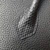 Birkin 25 Black Togo Leather with Lizard Skin Trim, Gold Hardware 15 Birkin 25 Black Togo Leather with Lizard Skin Trim, Gold Hardware