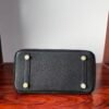 Birkin 25 Handcrafted Saddle stitch Touch Noir Black Nile Crocodile Gold Hardware Hand stitched authentic hand-sewn 11 Birkin 25 Handcrafted Saddle stitch Touch Noir Black Nile Crocodile Gold Hardware Hand stitched authentic hand-sewn